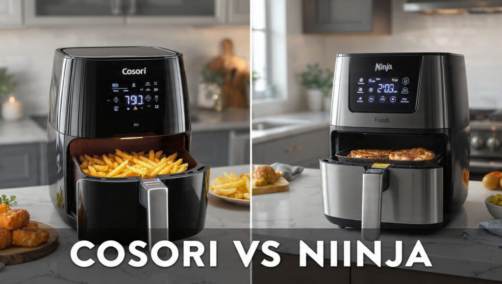 Comparativa Cosori 5.5l vs Ninja 2026 mejores freidoras