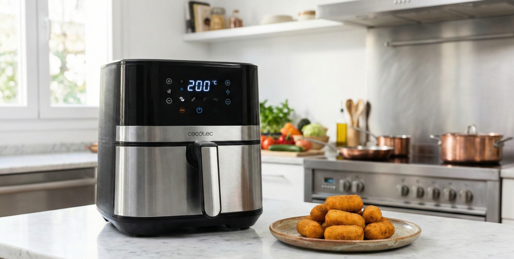 Review real freidora de aire Cecotec 5.5L Experience 5500 2026